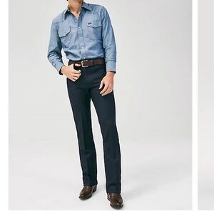 Wrangler Wrancher Dress Jeans-Black 35x34